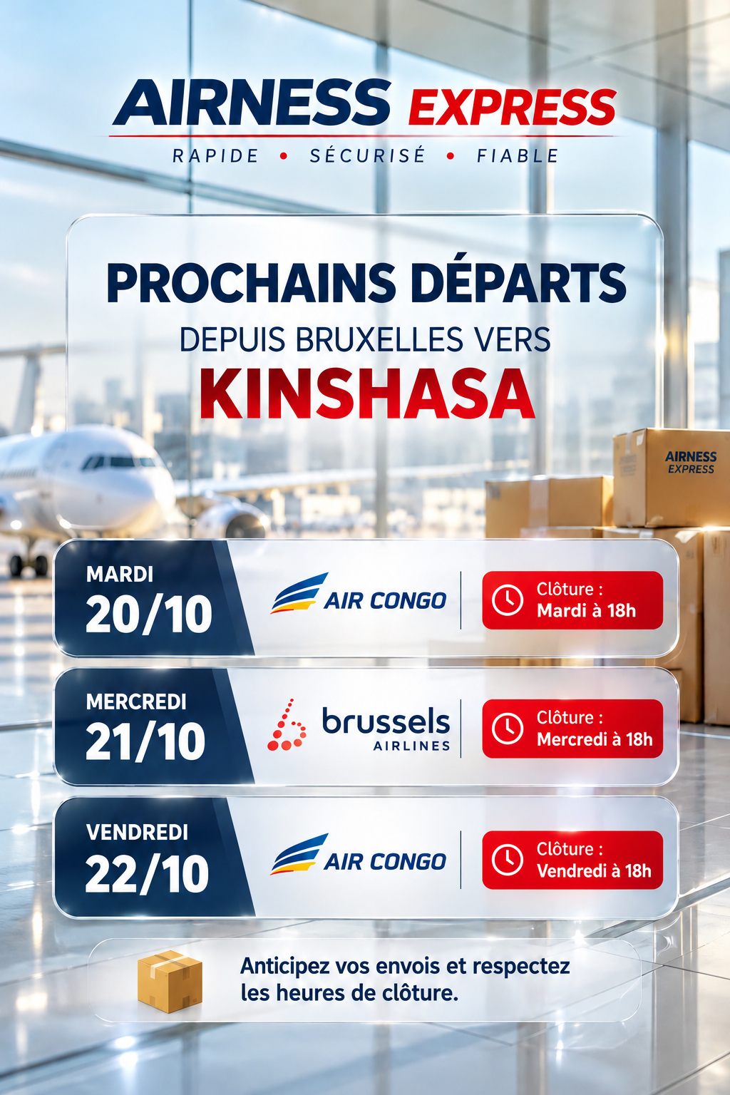 Prochain Départs